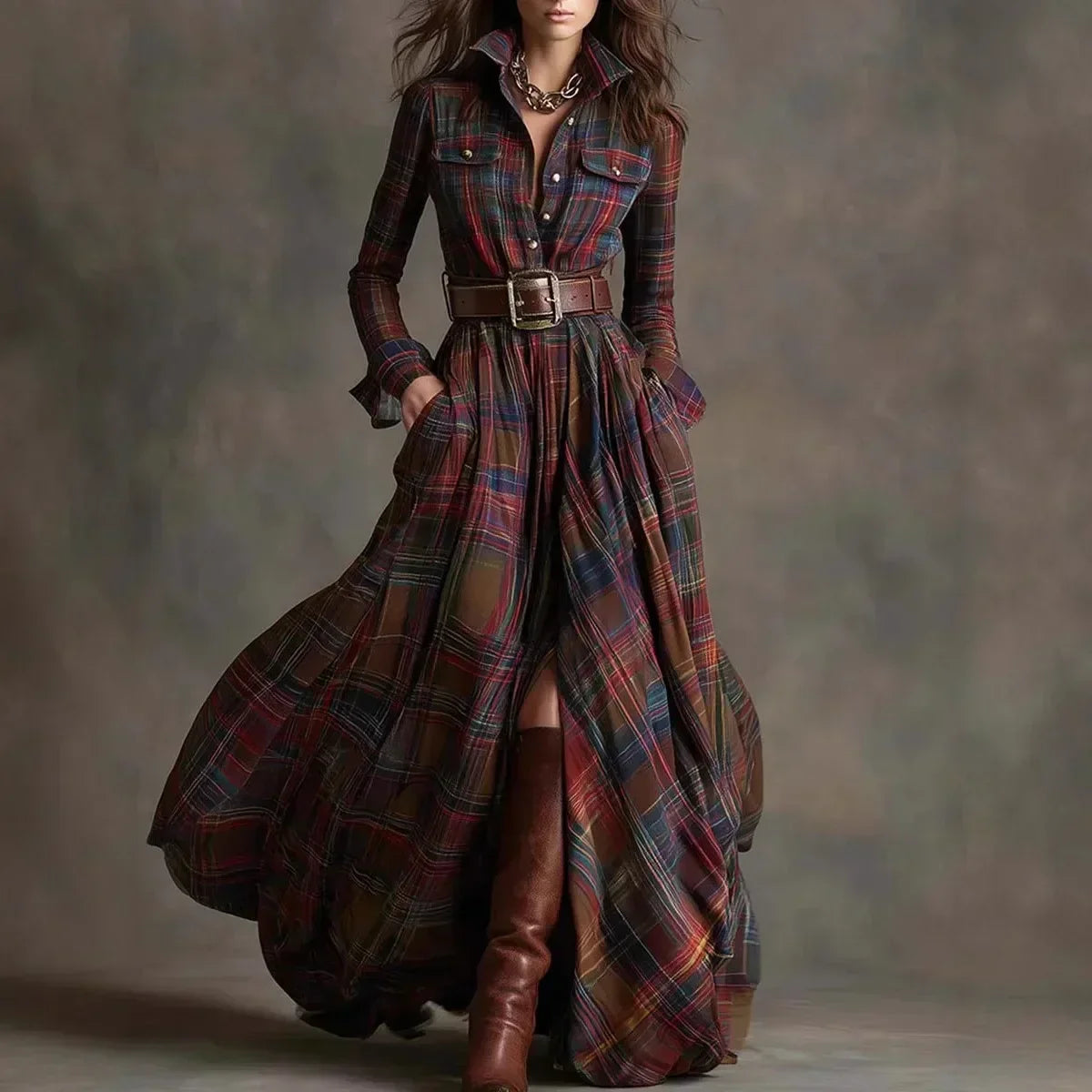 Bryanna - Sophisticated Maxi Dress