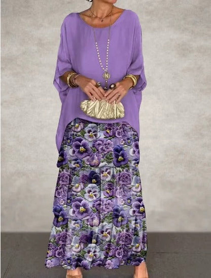 Bonnie - Elegant Flowing Maxi Dress